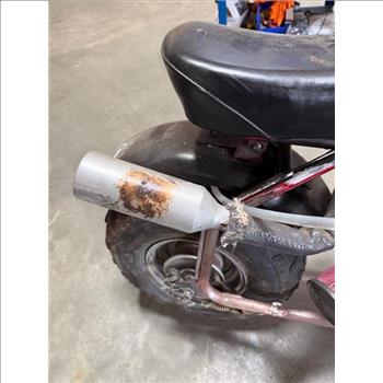 Unknown Brand Gas Powered Moto Mini Bike - SOLD FOR PARTS ONLY