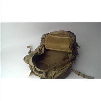 Unknown Brand Tactical Cargo Backpack, Tan