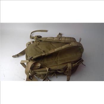 Unknown Brand Tactical Cargo Backpack, Tan