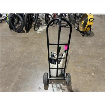 Unknown Bucket Of Misc. Tools With Dolly