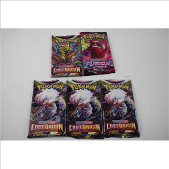 Unopened Pokemon Trading Card Booster Packs