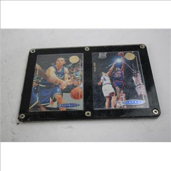Upper Deck, Fleer, Skybox Basketball, Football Trading Cards, 1991-95, 6 Pieces