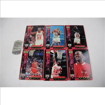 upper deck michael jordan 5 all metal collector cards worth
