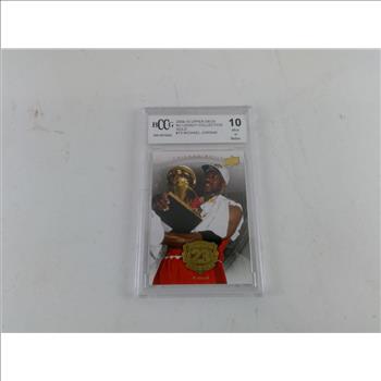 Upper Deck Micheal Jordan Chicago Bulls Trading Card