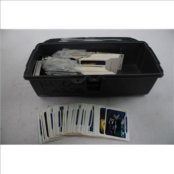 Upper Deck NASCAR Trading Cards 100+ Pieces With Ektelon Raquetball Racqet