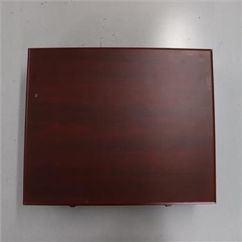 US 50 State Quarter Collection Wooden Box