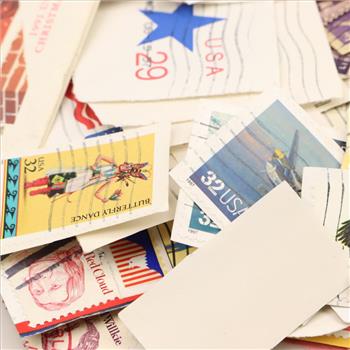 US And Foreign Stamps, 650+ Pieces