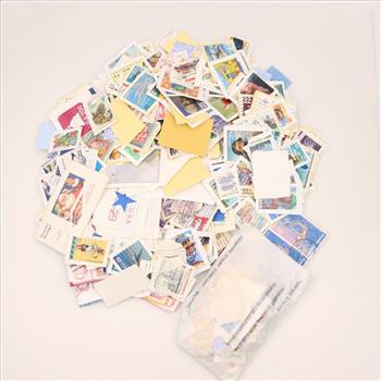 US And Foreign Stamps, 650+ Pieces