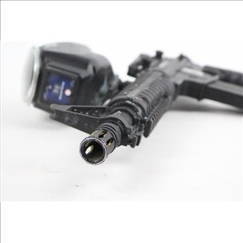 US Army Alpha Black Paintball Gun With Tank