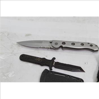 US Army, Ruko And More Folding And Fixed Blade Knives, 3 Pieces