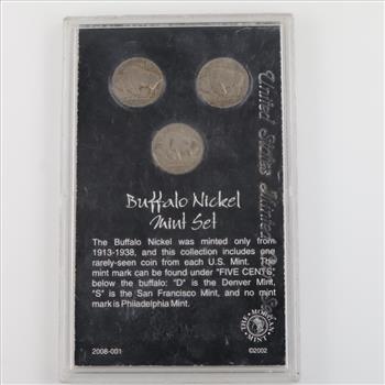 US Buffalo Nickel Mint Set