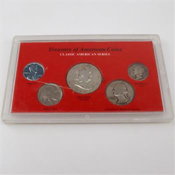 US Classic American Series Coin Set, 3 Silver Coins