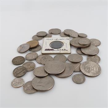 U.S. Coin Currency, 35+ Pieces
