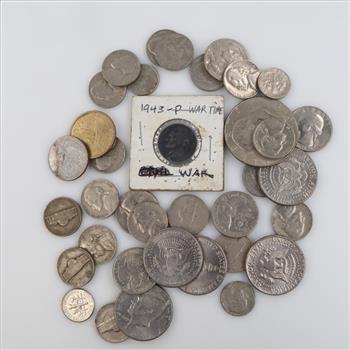 U.S. Coin Currency, 35+ Pieces