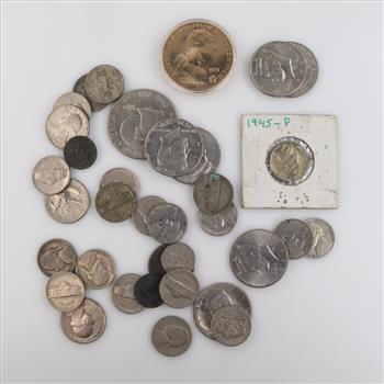 U.S. Coin Currency, 35 Pieces