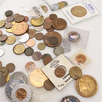 US Coins And Tokens 1+ Lbs.