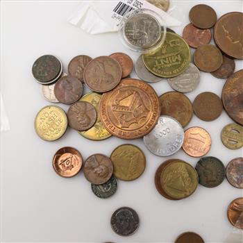US Coins And Tokens 1+ Lbs.