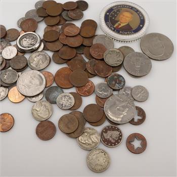 U.S. Coins  And Tokens, 1+lbs