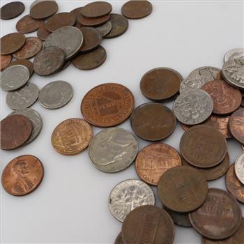 U.S. Coins  And Tokens, 1+lbs