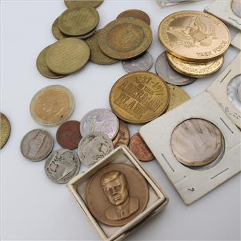 US Coins And Tokens, 30+ Pieces