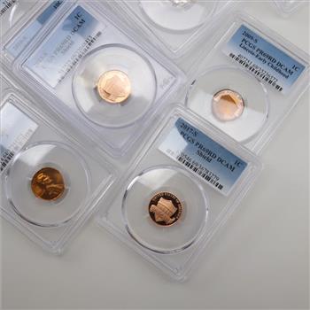 US Coins PCGS Graded; 20 Pieces