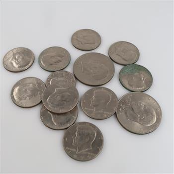 US Currency, 13 Pieces