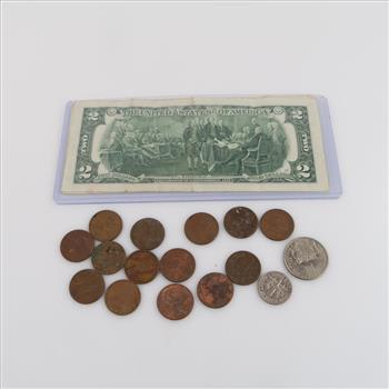 US Currency, 15+ Pieces