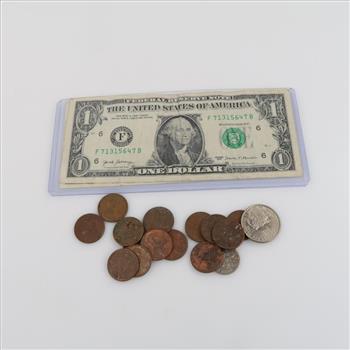 US Currency, 15+ Pieces