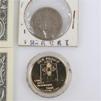 US Currency, 4 Pieces