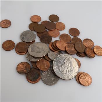 US Currency, 45+ Pieces