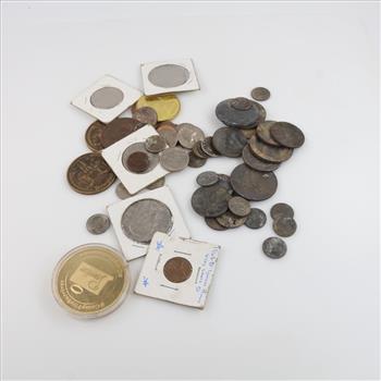 US Currency & Tokens, 1+ Lbs