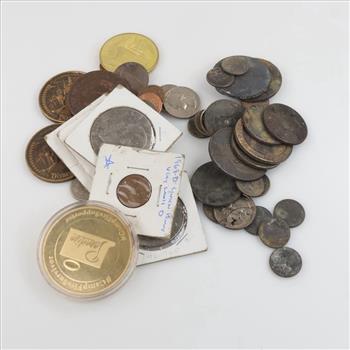 US Currency & Tokens, 1+ Lbs