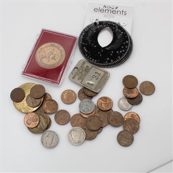 US Currency Tokens And Fashion Earrings, 20+ Pieces