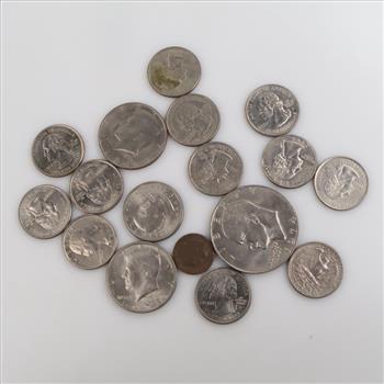 US Currency,17 Pieces