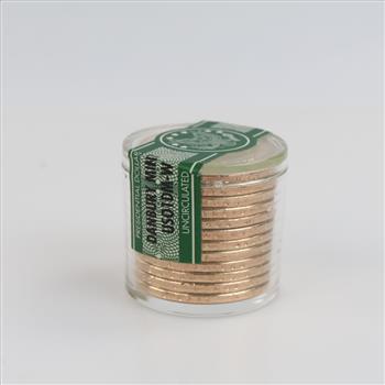 US Danbury Mint Uncirculated Presidential Dollars, 1 Roll