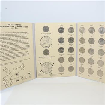 US Fifty State Commemorative Quarters, 52 Coins