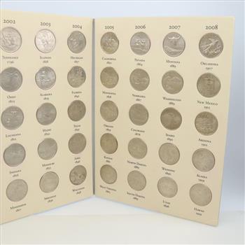 US Fifty State Commemorative Quarters, 52 Coins