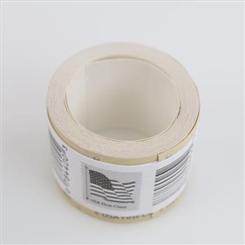 US First Class Flag Stamps, Coil Of 100