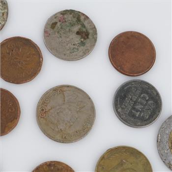 U.S.  Foreign Currency And Token, 17+ Pieces