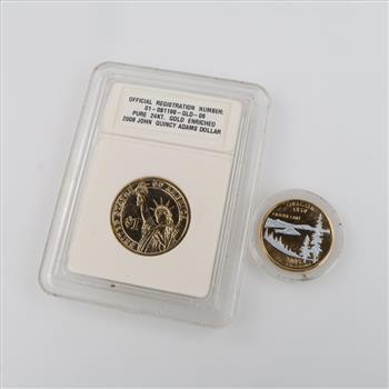 US GP Coins, 2 Pieces