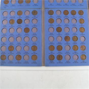 US Lincoln Cent Collection Booklet, 80+ Pieces