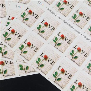 US Love Stamps, 60 Pieces
