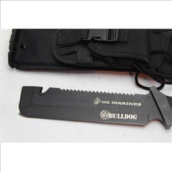Us Marines Bulldog Fixed Blade Knife