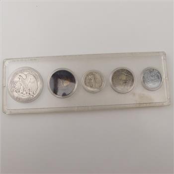 US Mint Set- Includes Silver coins