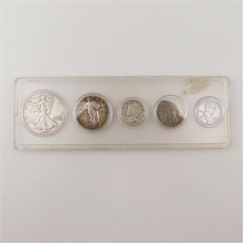 US Mint Set- Includes Silver coins