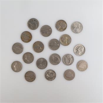 US Nickels, 15+ Pieces