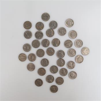 US Nickels, 35+Pieces