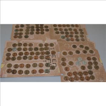 US Pennies, 1+lbs - Includes Steel and Indian Head Pennies