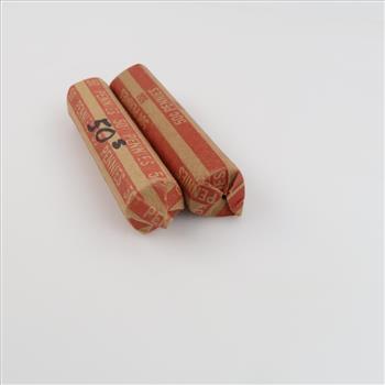 US Pennies, 2 Tubes