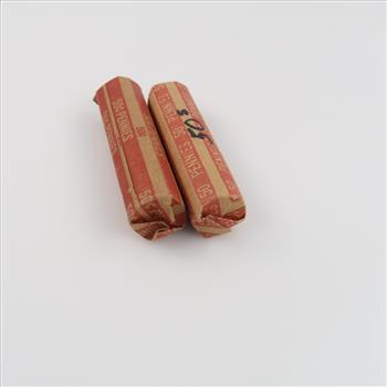 US Pennies, 2 Tubes